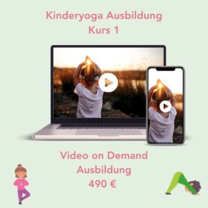 Online Kinderyoga Ausbildung Kurs 1: Altersgruppe 3-7 Jahren