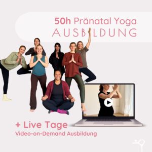 50h Pränatal Yoga Ausbildung - Online & Live in München